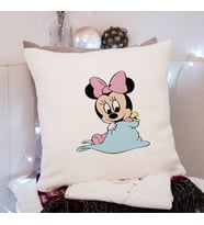 Bebek Minnie Mouse Tasarımlı Yastık