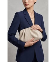 Intreccio Örme Deri Kadın Omuz & Portföy & Clutch Çanta