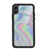iPhone X Neon Dama Tasarımlı Glossy Telefon Kılıfı