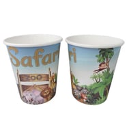 BARDAK KARTON SAFARİ ZOO 8 OZ PK:8-