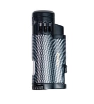 Cohiba 3 Torch Pürmüz Siyah Karbon Desenli Puro Çakmağı