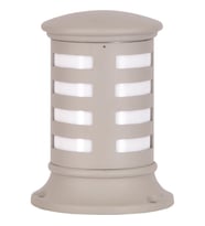 AVONNI BSU-68148-BBY-K Beyaz Boyalı Dış Mekan Aydınlatma E27 Aluminyum Polikarbon/Akrilik Cam 25cm