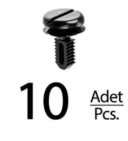 BMW 3 Serisi E30 E36 E93 5 Serisi E60 7 Serisi E32 için Bagaj Döşeme Klips  - 10 Adet