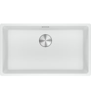 FRANKE Maris MRG 110-72 Bianco Tezgah Altı Granit Eviye (Beyaz)
