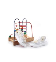 Şirin Bebe 3844 Kız Çocuk Ortopedik Sandalet (Sedef)