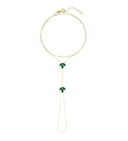 925 Ayar Gümüş Lotus Çiçeği Şahmeran (Gold)