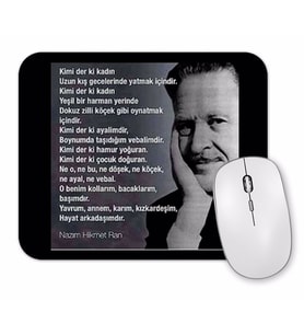 Nazım Hikmet Söz 012 Mouse Pad