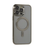 Apple İphone 14 Pro Max Kılıf Kross Magneticsafe Kapak - Titan Gri