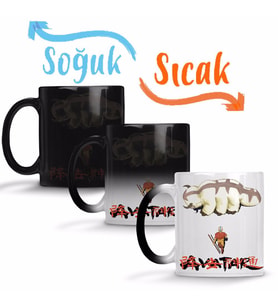 Avatar 01 Sihirli Kupa Bardak Porselen