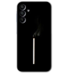 Galaxy A15 Kılıf HD Desen Baskılı Kılıf - Sönmüş Kibrit