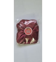 Hediyelik Saten Saç Tokası 10 Adet (Bordo)