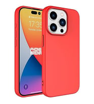 Coverzone iPhone 15 Pro Max ?le Uyumlu K?l?f Z-Mara Lansman Vieri Tam Koruma Arka Kapak Kamera Koruma �?k?nt?l? P�r�zs�z Y�zey K?rm?z?