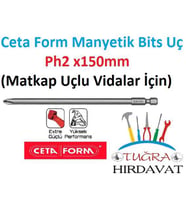 CetaForm Mıknatıslı Manyetik Bits Matkap Ucu Ph2x150