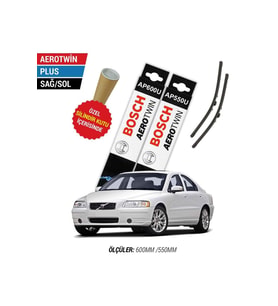 Volvo S60 Silecek Takımı (2004-2010) Bosch Aerotwin Plus