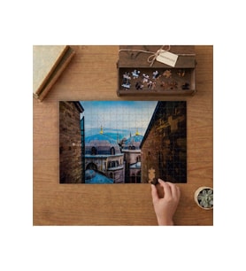Saint Sophie Katedrali Tasarımı 240 parça Ahşap Puzzle Ahşap Kutuda MP02880