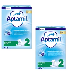 Aptamil 2 Devam Sütü 900 g 6-9 Ay 2 Adet