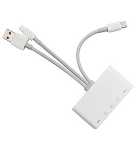 Northcity 3’lü Kamera Hafıza Kartı Okuyucu iPhone+Type-C+USB-A