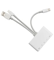 Northcity 3’lü Kamera Hafıza Kartı Okuyucu iPhone+Type-C+USB-A