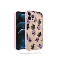 Apple iPhone 12 Pro Max Uyumlu Kılıf Desenli Kamera Korumalı Parlak Zore Nora Kapak (Model 1)
