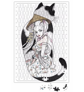 Kedi Geisha Cat Puzzle 240 Parça Yapboz