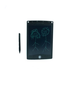 Çocuk Yazı Tahtası Dijital Ekran Kalemli 20*15 Cm Siyah