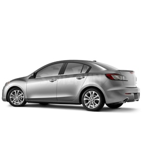 Mazda 3 Sedan Krom Cam Çıtası 4 Prç. 2009-2013