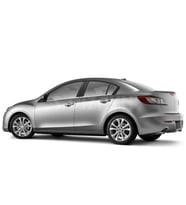 Mazda 3 Sedan Krom Cam Çıtası 4 Prç. 2009-2013