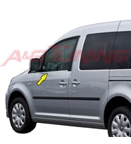 VW Caddy Krom Cam Çıtası 2004 - 2015 Arası Paslanmaz Çelik