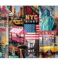 D-c-fix 346-0661 New York Pop Art Kendinden Yapışkanlı Folyo