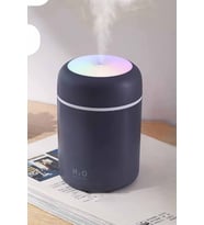 Humidifier Hava Nemlendirici USB Buhar Makinesi Işıklı Oda Araç Aroma Difüzörü H2O