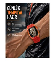 Mey İthalat® Dokunmatik Akıllı Saat Spor ve Günlük Kullanım Yeni Nesil