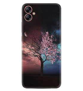Samsung Galaxy A04E Kılıf Resimli Desenli Silikon Platinium Series Heaven Tree 1859