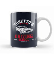 Fast And the Furious Torettos Driving School Kupa Bardak Porselen