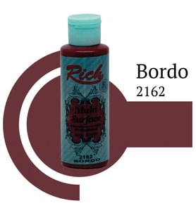 Riculti Surface 2162 Bordo Akrilik Boya 120 cc