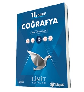 Limit Yayınları 2024 - 2025 Müfredat 11.Sınıf Coğrafya Konu Anlatım Föyleri (Çok Renkli)