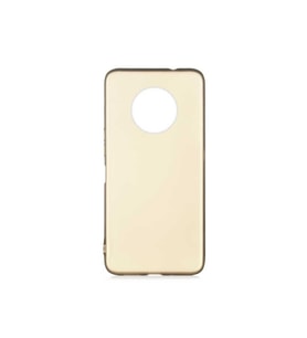 Infinix Note 7 Uyumlu Kılıf Zore Premier Silikon Kapak (Gold)