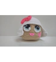 Lol Diva Maskot Amigurumi Anahtarlık Oyuncak