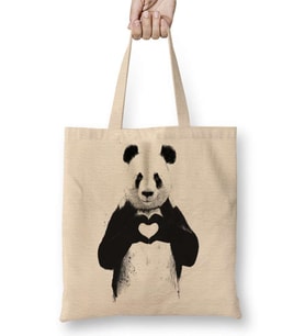 Dolce Panda Bez Çanta Uzun Saplı