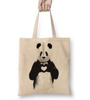 Dolce Panda Bez Çanta Uzun Saplı
