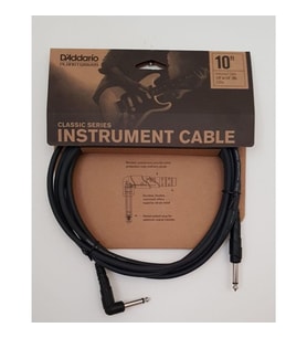 Planet Waves PWCGTRA10 Gitar Kablo 10 Inch Cable Right Angle