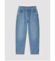 LCW Kids İndigo Baggy Fit Polar Astarlı Erkek Çocuk Jean Pantolon
