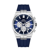 SLAZENGER SL.09.2651.2.397 LACİVERT SİLİKON KORDON ERKEK KOL SAATİ