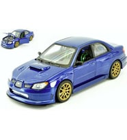 Welly Subaru Impreza Wrx Sti 1/24 Mavi Model Araba