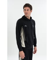 Maraton Erkek Kapüşonlu Siyah Sweatshirt