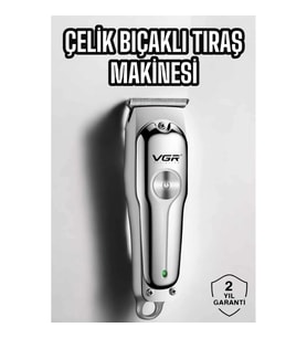 Mey İthalat® Tıraş Makinesi Profesyonel Tasarım Paslanmaz Çelik Bıçaklı