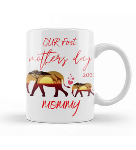 Our First Mothers Day 2021 Kupa Bardak Porselen