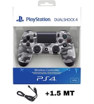 Playstation DualShock 4 Uyumlu V2 Yenilenmiş Ps4 Oyun Kolu Pc + Ps4 (1.5MT ŞARJ KABLOSU) HEDİYEE