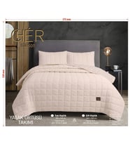 Cher Çift Kişilik Yatak Örtüsü - 240x260 cm - Pvc Orijinal Çantalı (Çok Renkli)