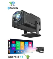Torima HY320 Mini Siyah Taşınabilir Sinema Projektörü Ev Sineması Bluetooth Android Projeksiyon