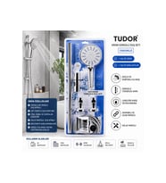 Krom Lux Sürgülü Duş Seti